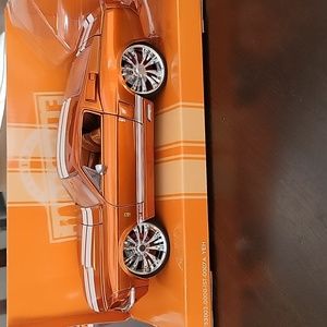 1/24 scale jada toys 1967 shelby GT500 1of1 with custom wheels and painted int.